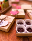 Chocolate Boxes (Set of 4) & Candy Cups