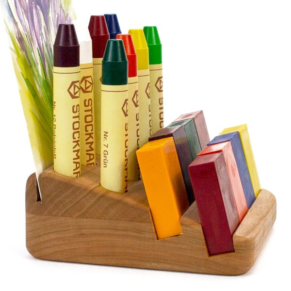 Wood Crayon Holder