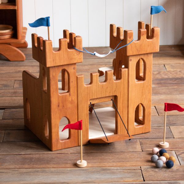 Wood Castle and Accessories