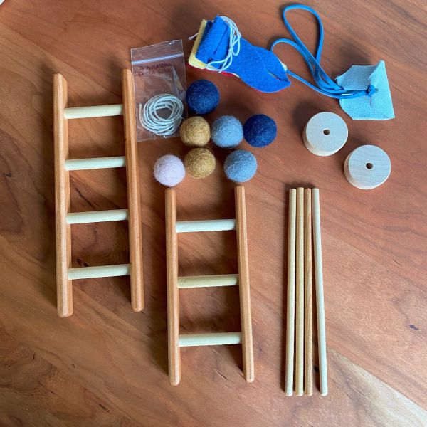 Wood Castle and Accessories