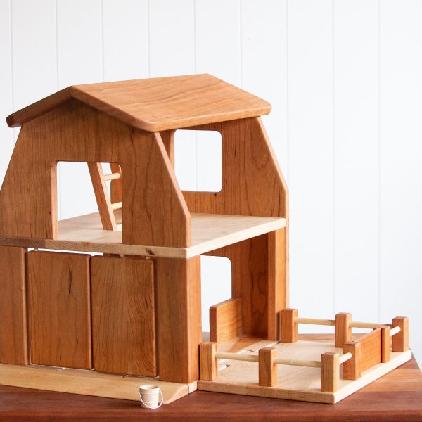 Wooden Farmhouse Barn