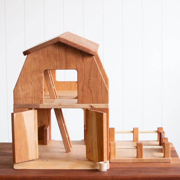 Wooden Farmhouse Barn