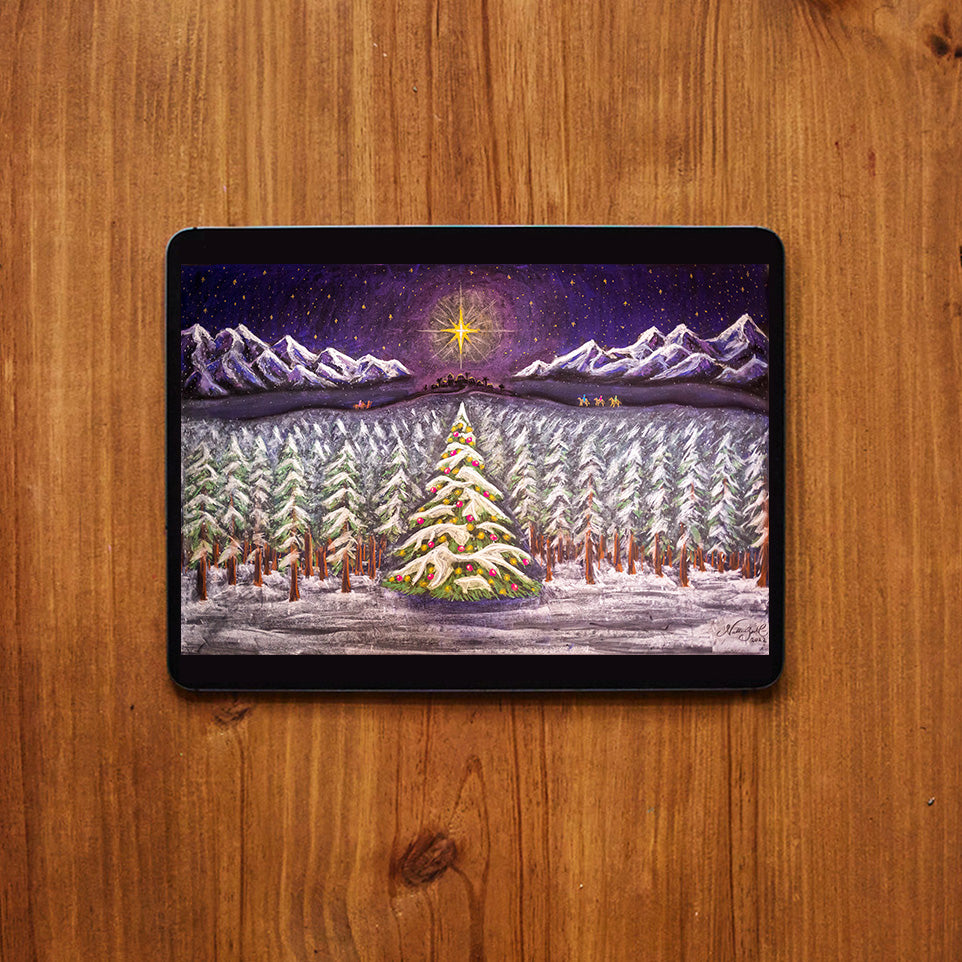 Silent Night Artwork (Digital) – Wondergarten