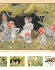 Elsa Beskow 4 Puzzle Boxed Set "Children of the Forest"
