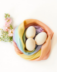 Hollow Wooden Eggs (Set of 3)
