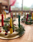 Holiday Beeswax Candle Making Kit - 4"