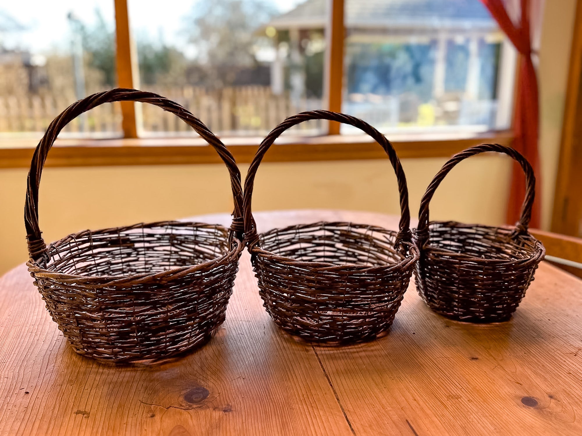Natural Baskets (Small, Medium or Large)