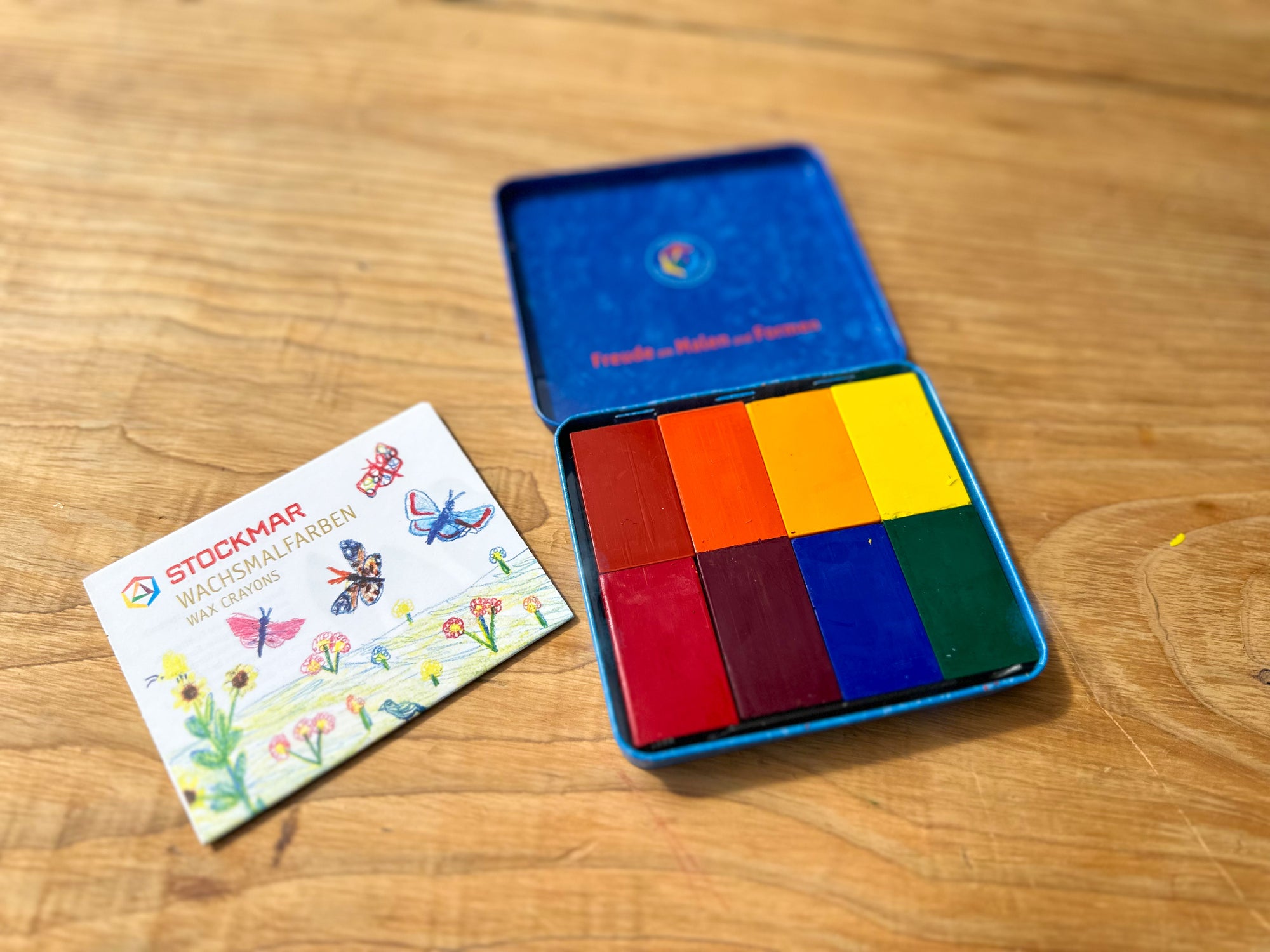 Beeswax Crayons (8 Blocks)