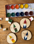 Wood Slice Rounds (Set of 4)