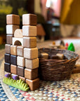 Set of 24 Wooden Blocks