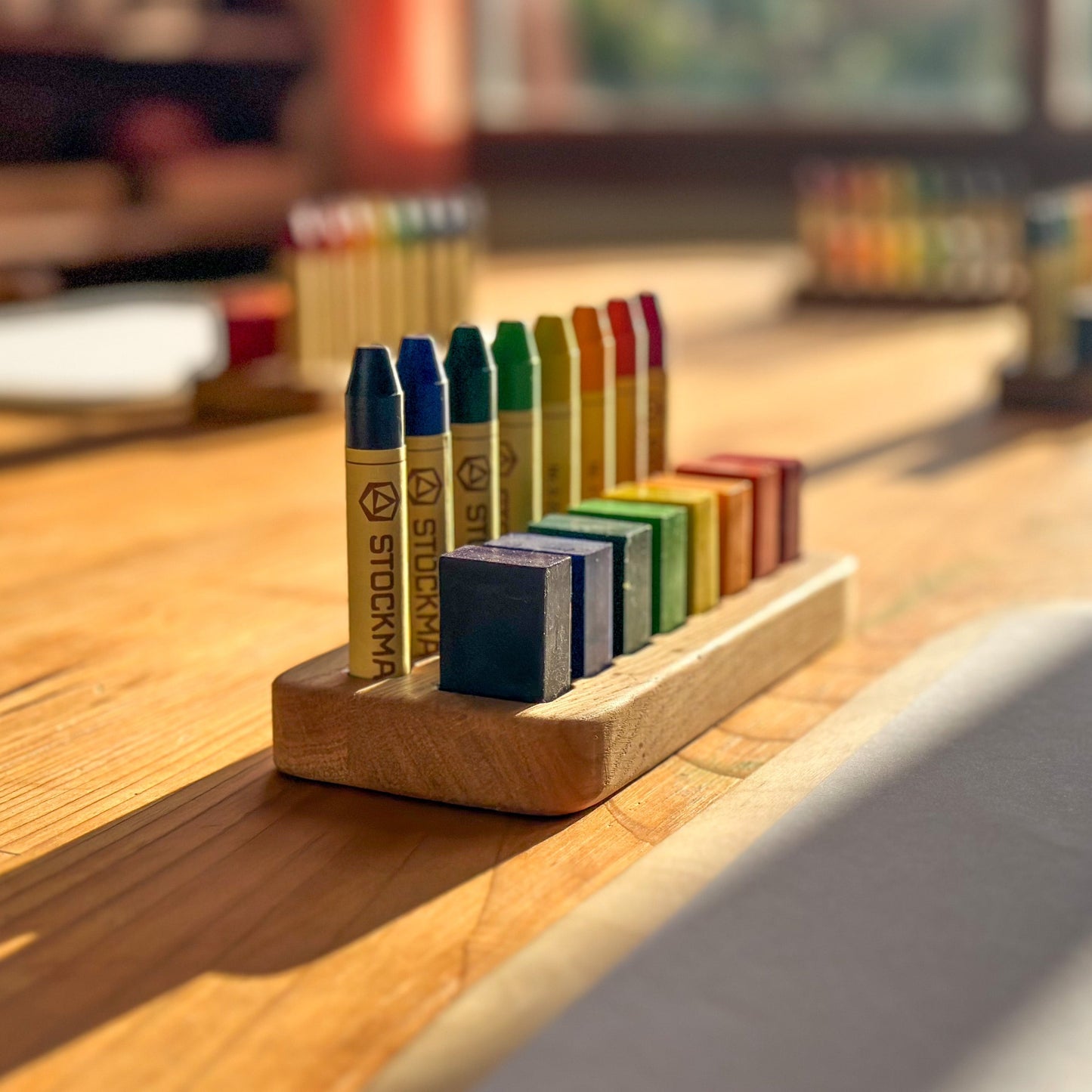 Beeswax Crayons - 8 Sticks - Waldorf Mix