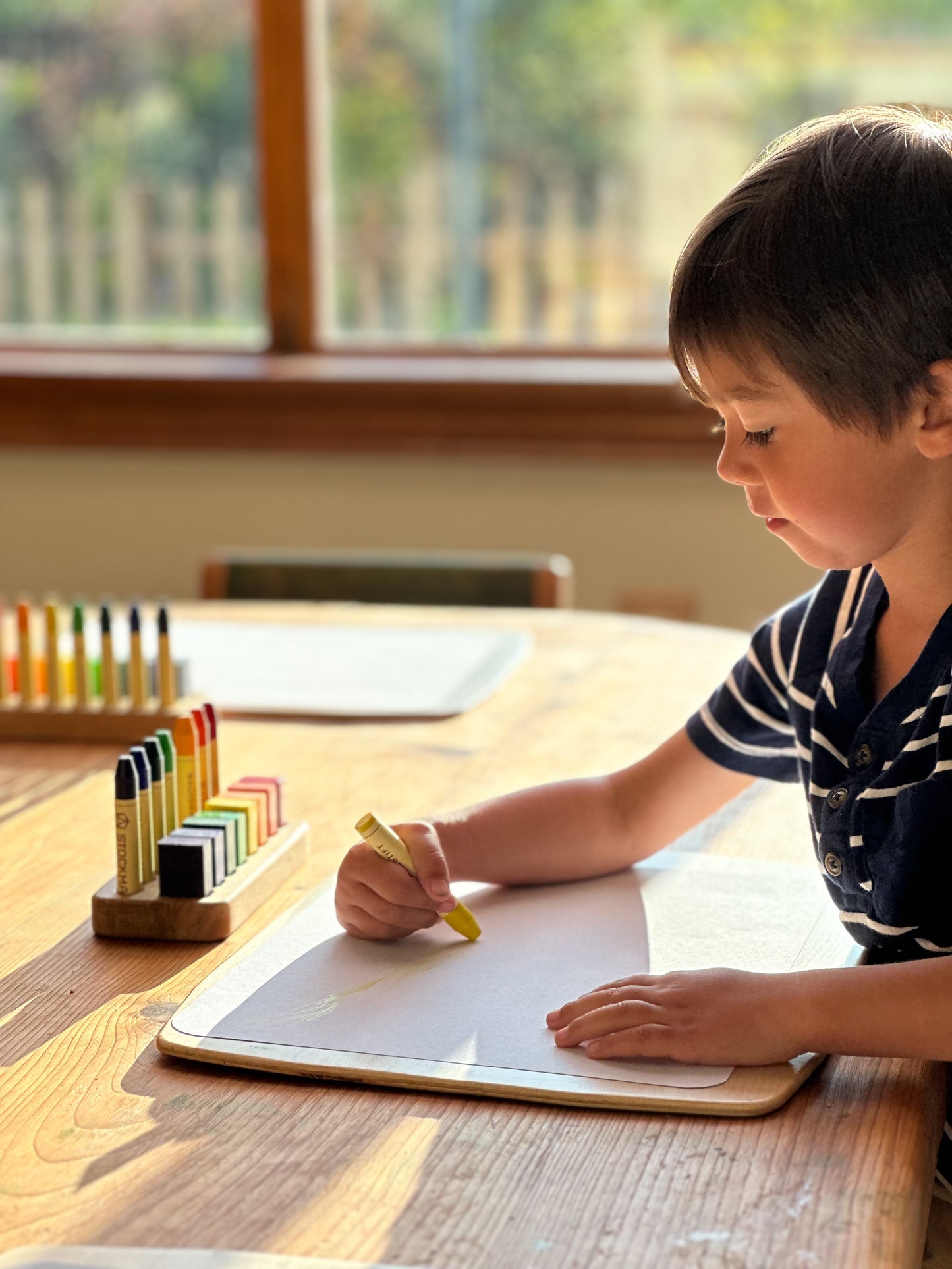 Beeswax Crayons - 8 Sticks - Waldorf Mix