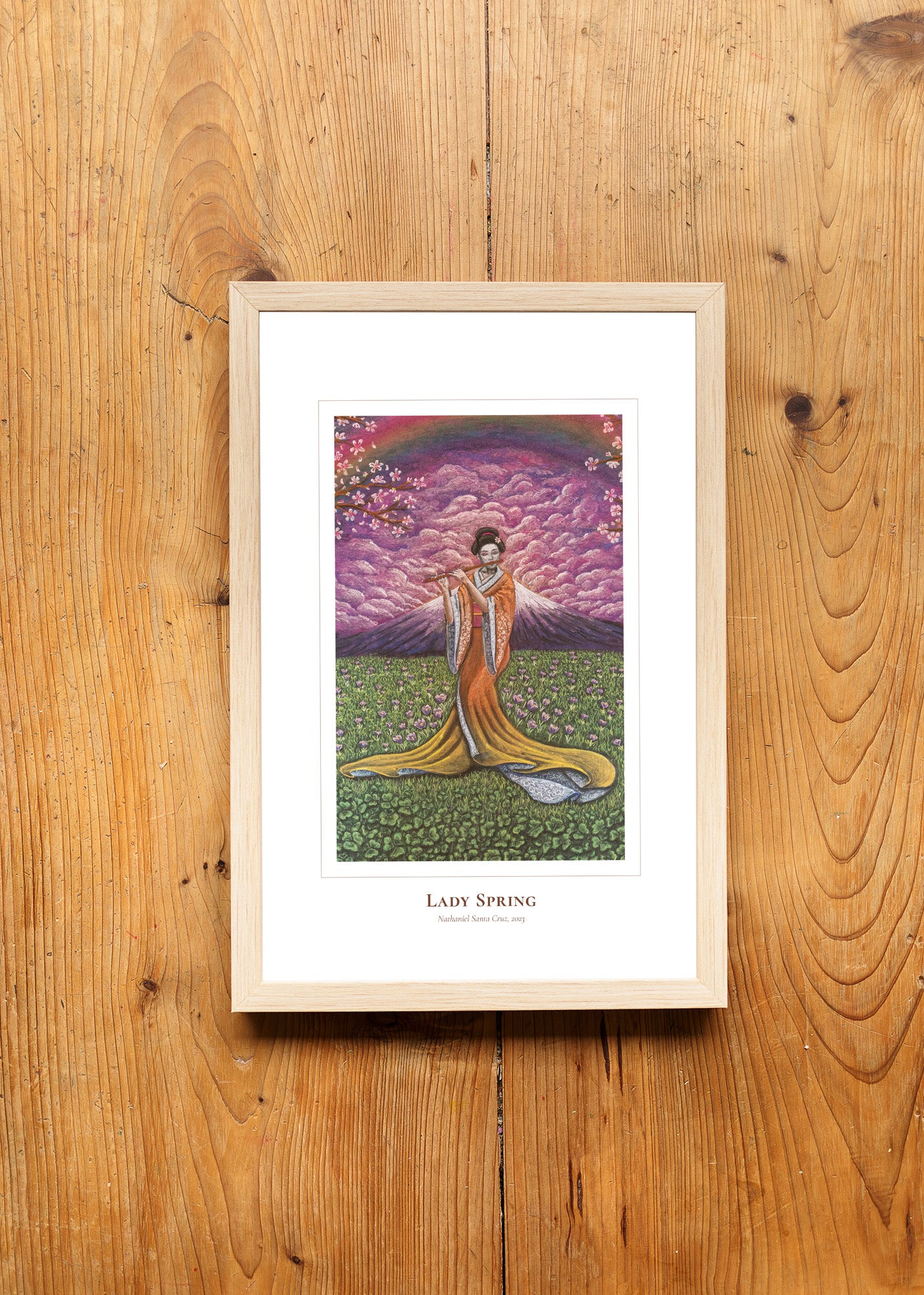 Lady Spring Print – Wondergarten