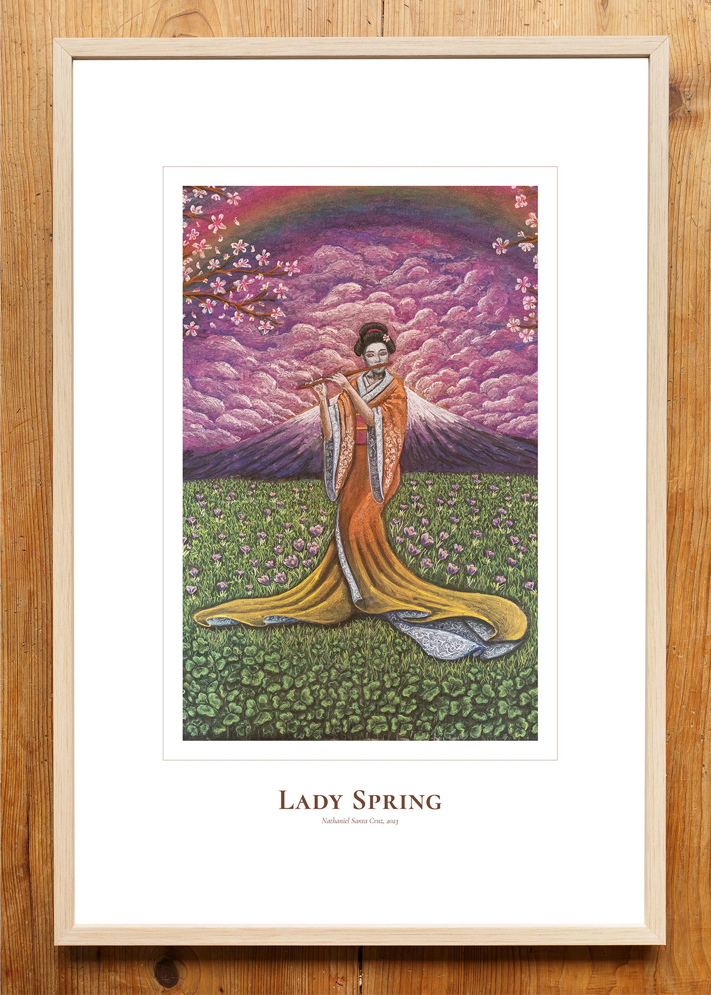 Lady Spring Print – Wondergarten