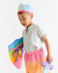 Sarah's Silks Rainbow Crown