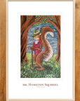 Mr. Hamilton Squirrel Print