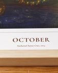 October Print