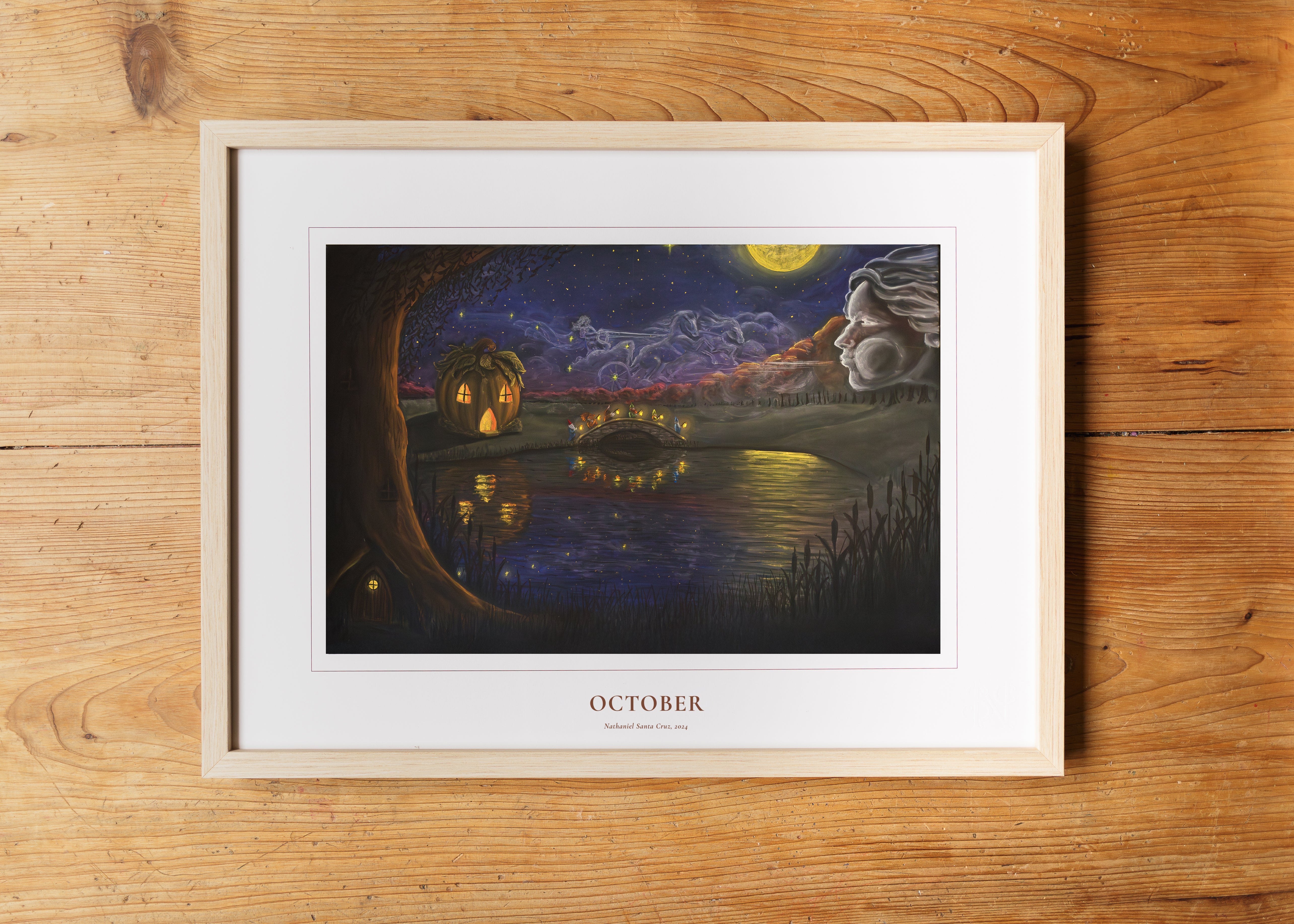 October Print – Wondergarten