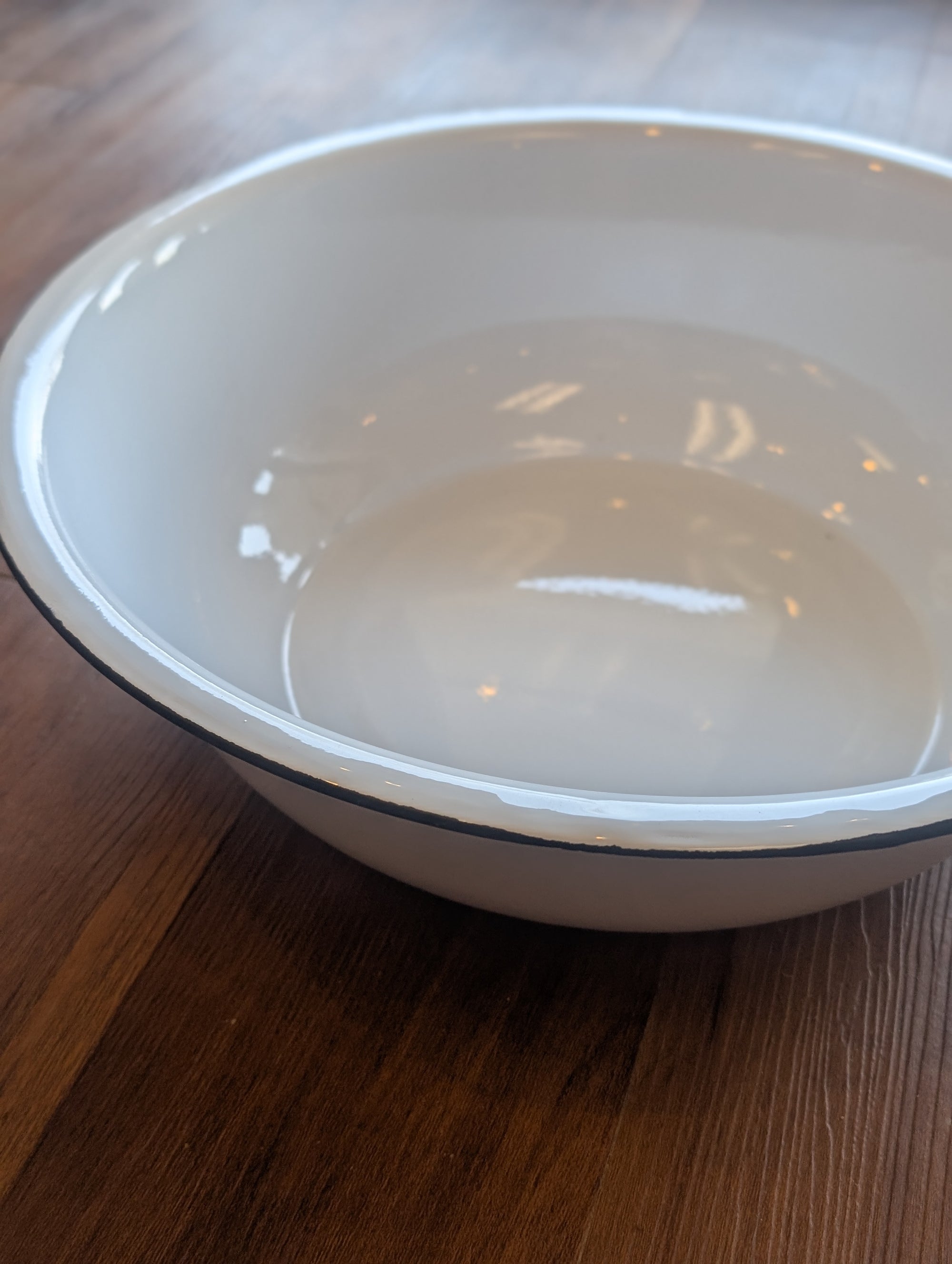 Large Enamel Wash Basin