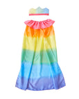 Birthday Set: Rainbow Cape + Crown