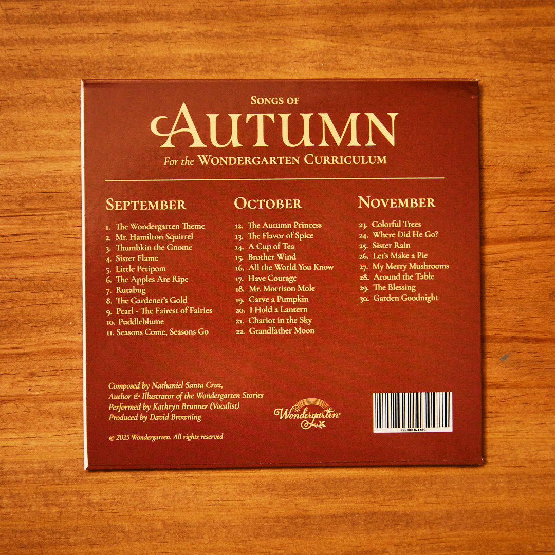 Songs of Autumn CD – Wondergarten