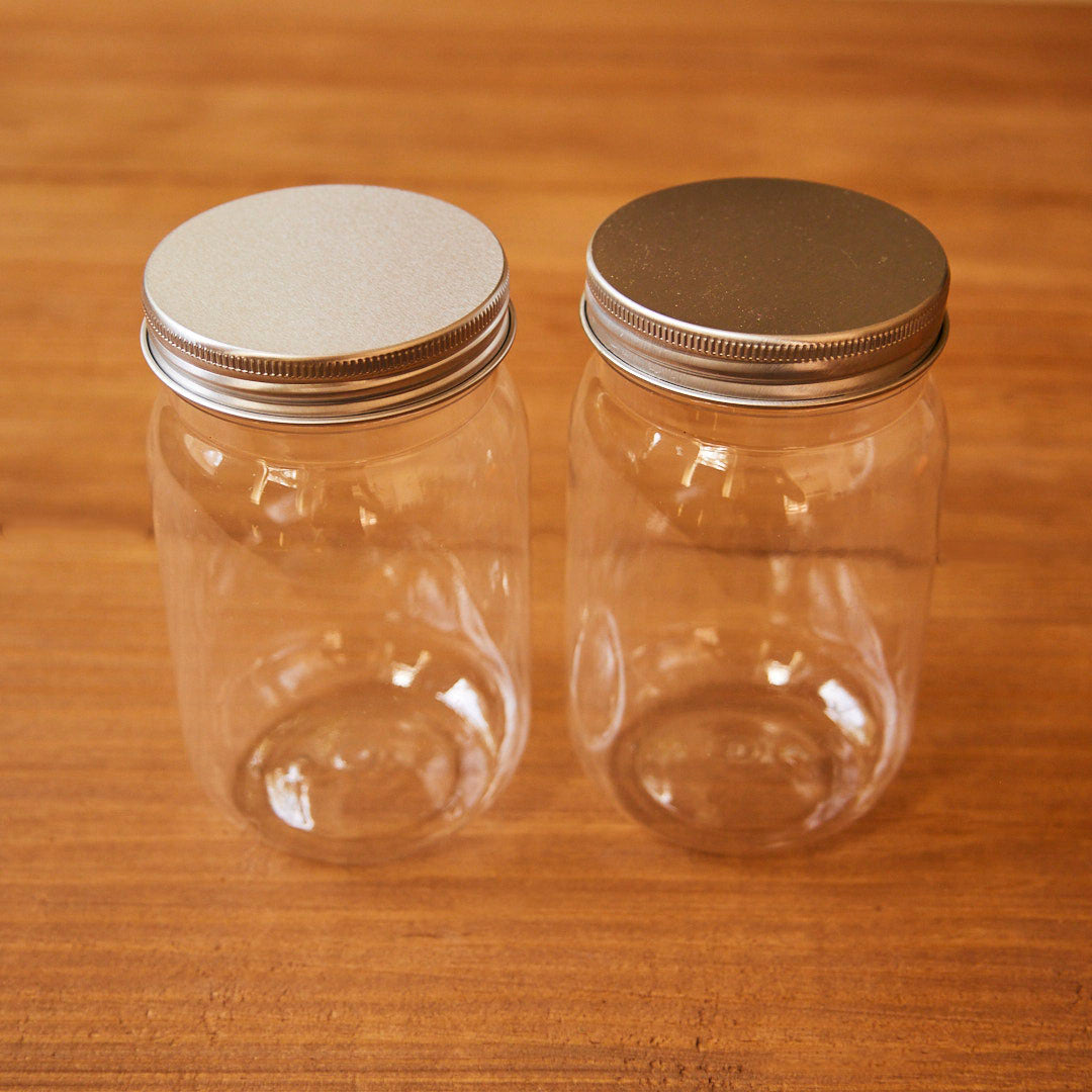 Acrylic Mason Jars (Set of 2)