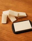 White Ink Pad & Sponges