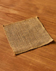 6" Burlap Square