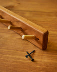 Cherry Wood Playroom Rack