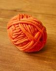 100% Wool Yarn - Set of 2 - Yellow & Orange