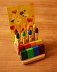 Wood Crayon Holder