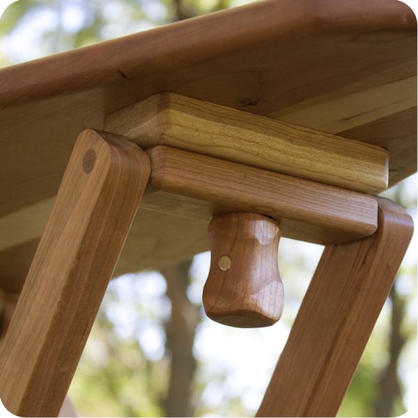 Cherry Wood Ironing Board Set