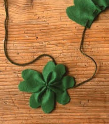 Spring Green Wool Felt Sheets (Set of 2)