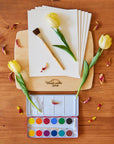 Spring Watercolor Painting Set