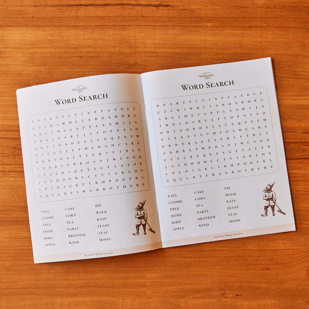 Autumn Activity Book