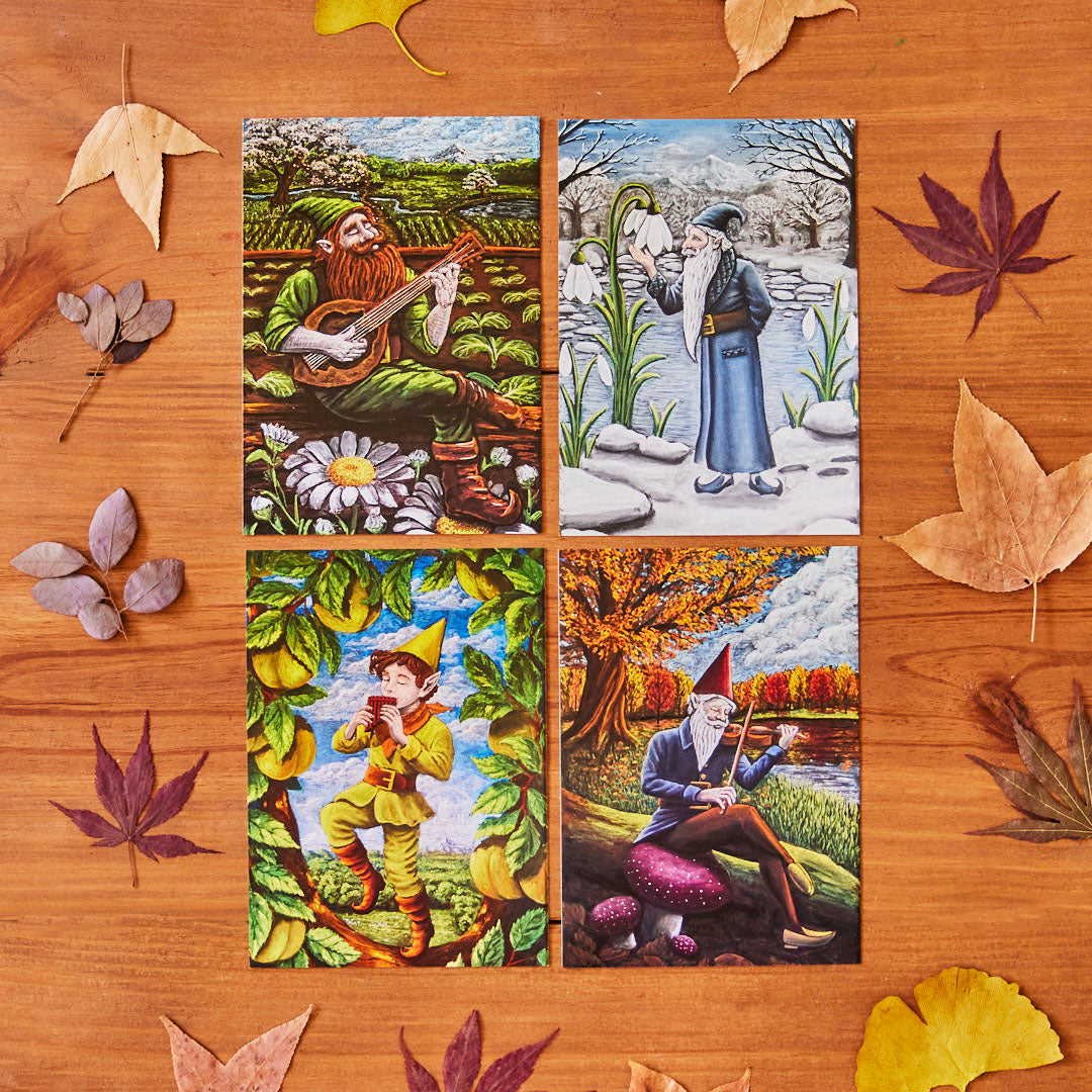 Gnomes Card Set (Postcards)