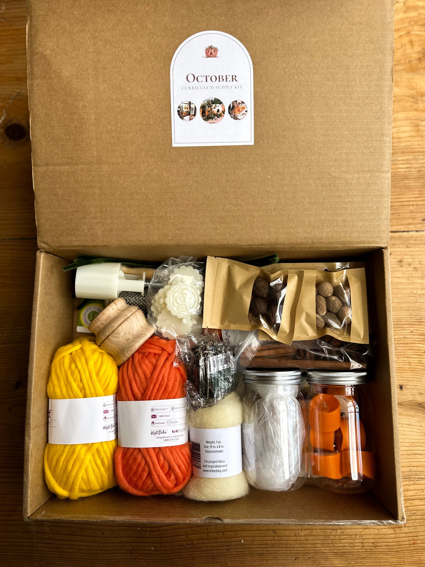 October Supply Kit (Ready to Ship)