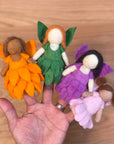 Felted Puppets (Set of 8 Fairies) (Pre-Order)