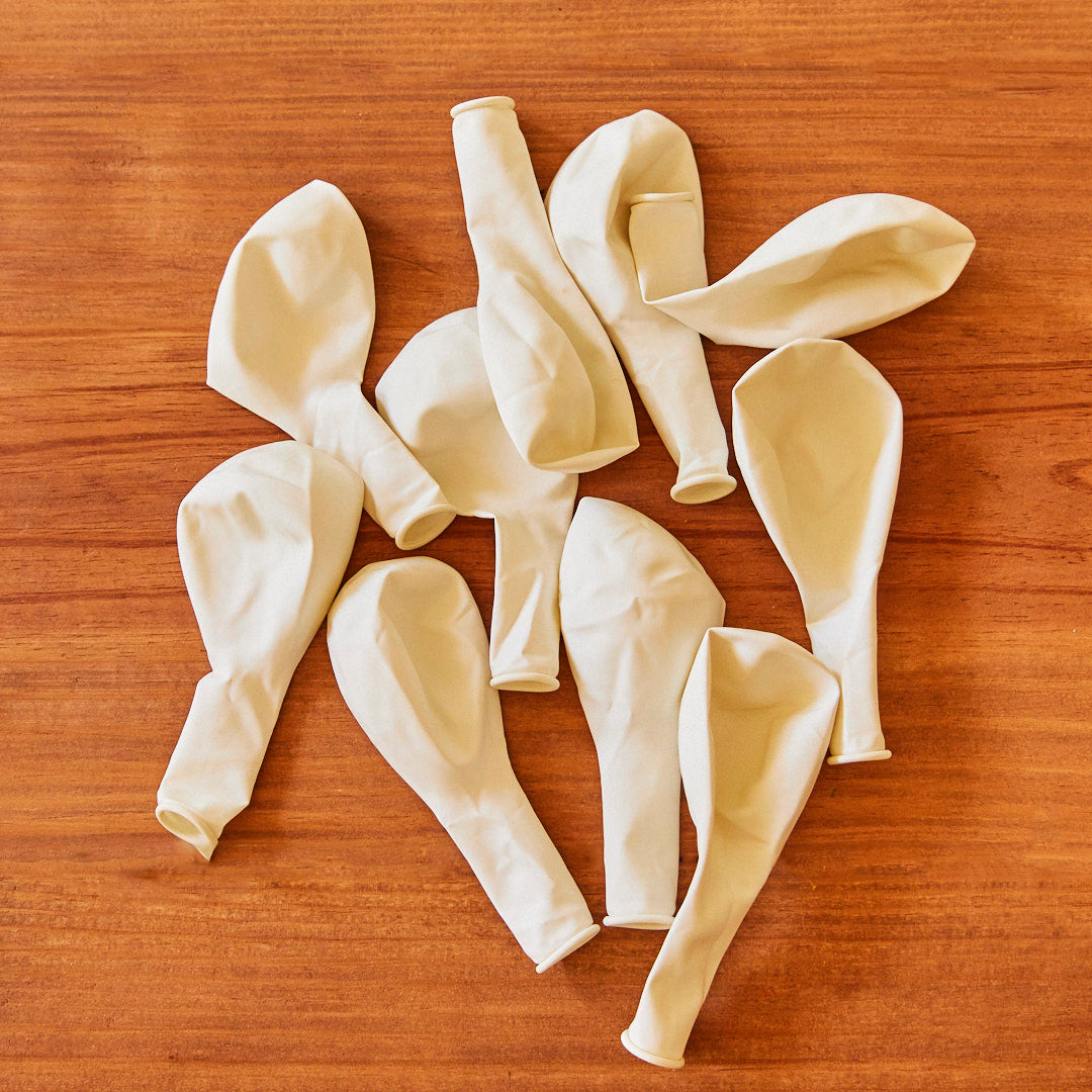 White Balloons (Set of 10)
