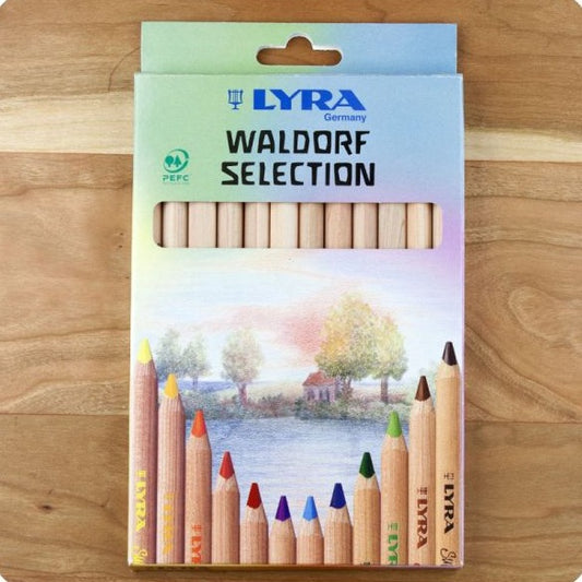 Super Ferby Colored Pencils - Set of 12, Waldorf Colors