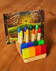 Wood Crayon Holder