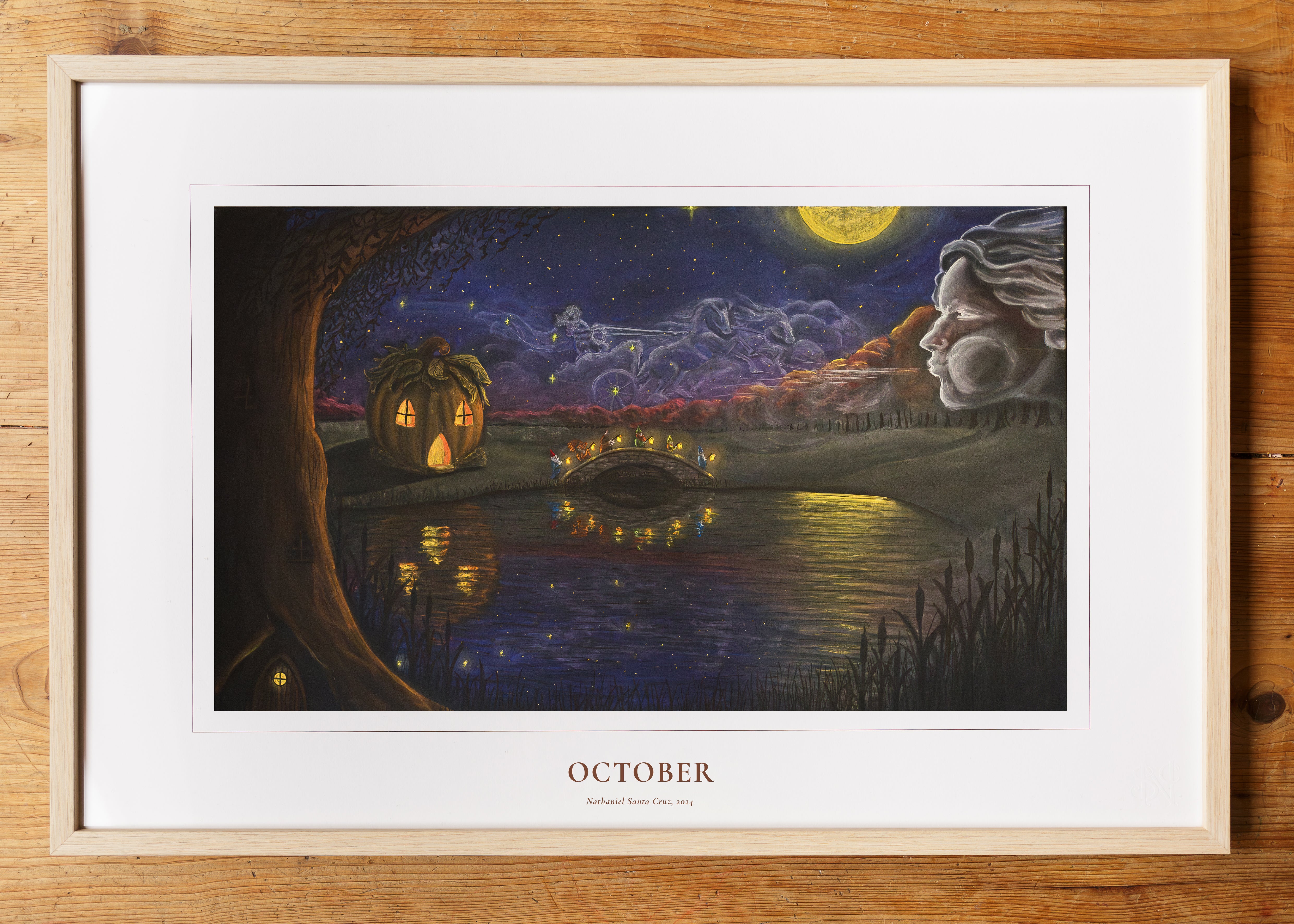 October Print – Wondergarten