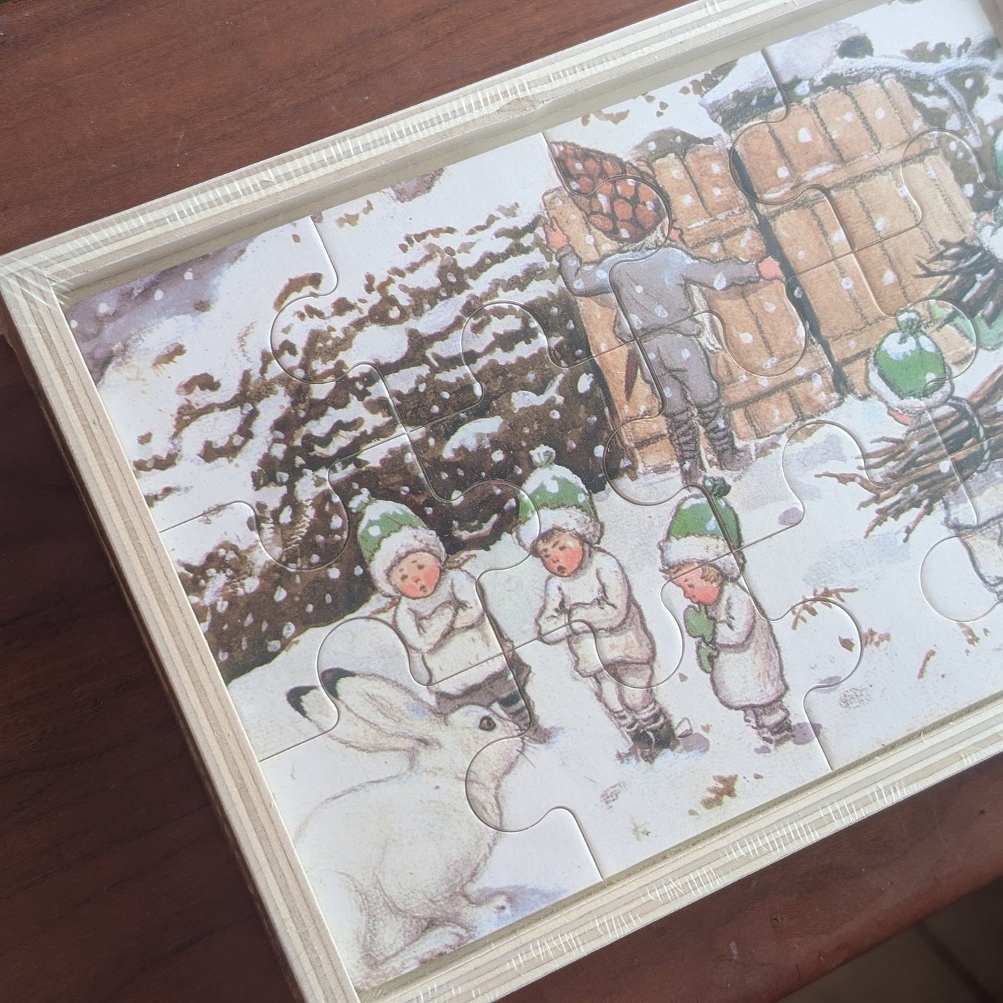 Elsa Beskow 4 Puzzle Boxed Set "Children of the Forest"