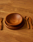 Child Sized Wooden Place Setting