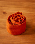 Autumn Orange Tube Socks (Set of 2)