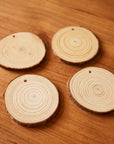 Wood Slice Rounds (Set of 4)