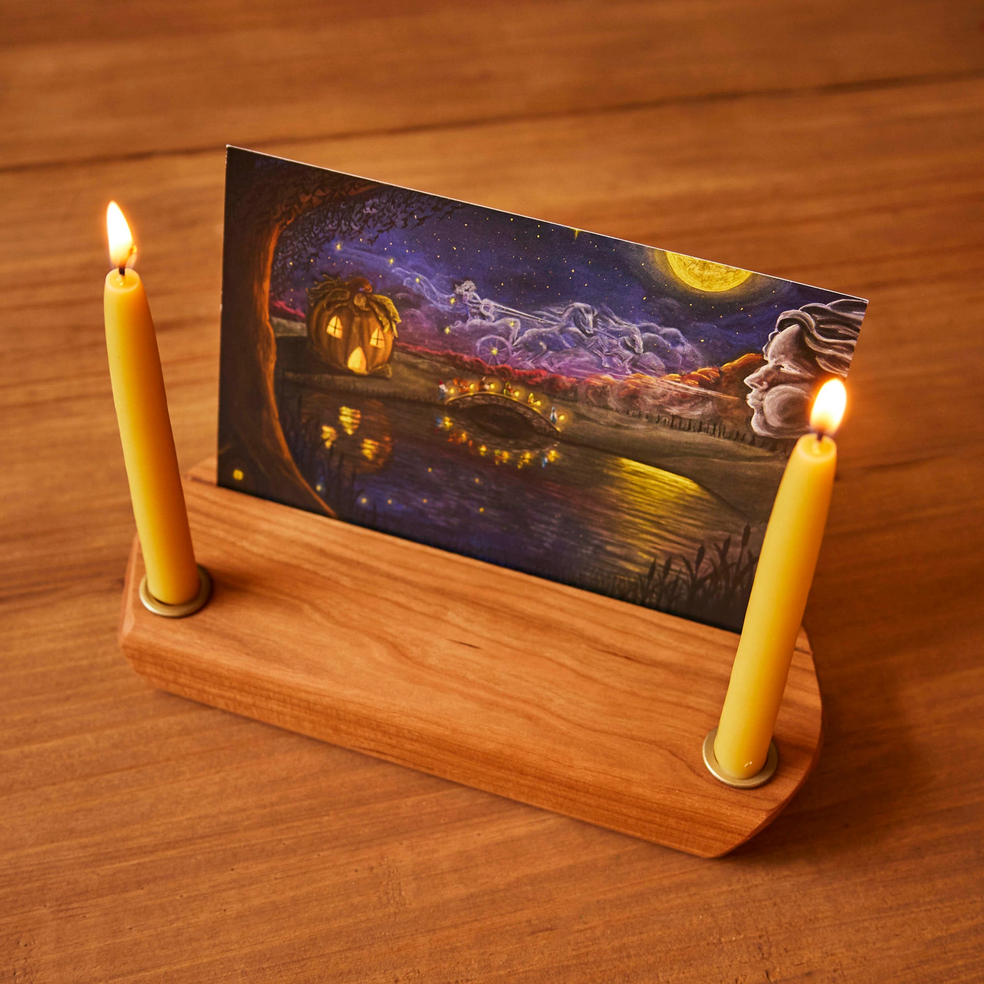 Postcard Holder (Dual Candle)
