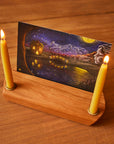Postcard Holder (Dual Candle)