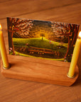 Postcard Holder (Dual Candle)