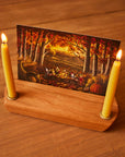 Postcard Holder (Dual Candle)